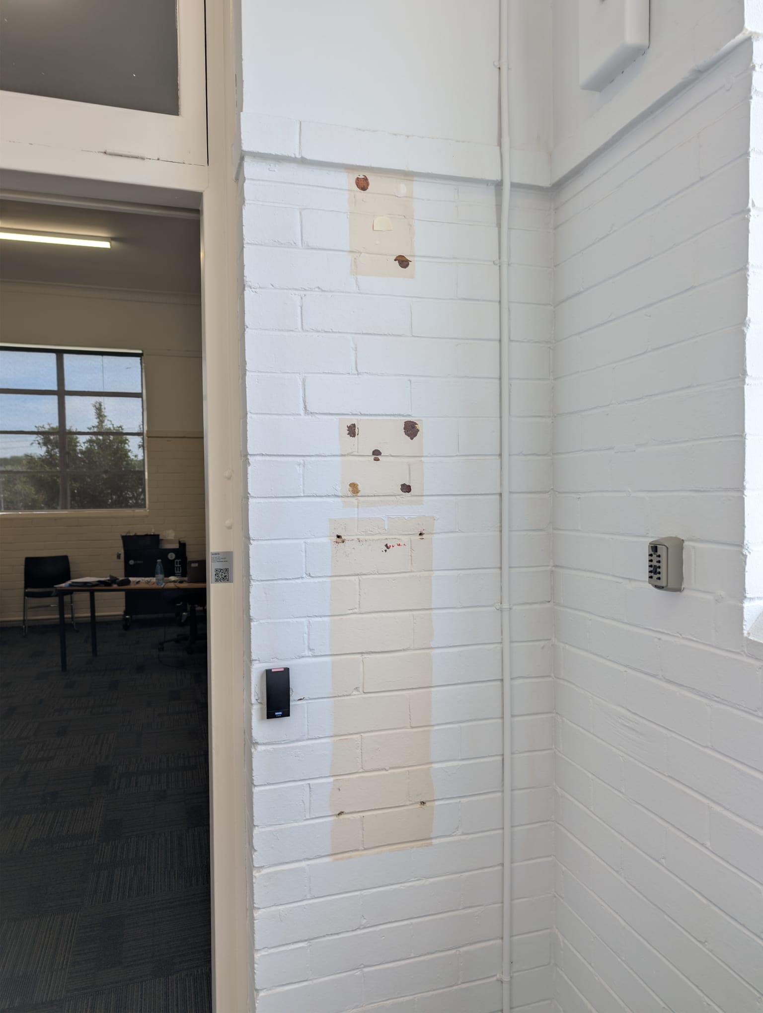 Anchor Holes - Before